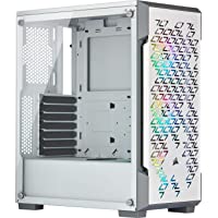 Los mejores  - Corsair iCUE 220T RGB Airflow- Semi-Torre ATX Gaming con Cristal Templado Chasis - Blanco